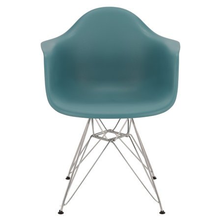 Krzesło P018 PP inspirowane DAR zielony ciemny
