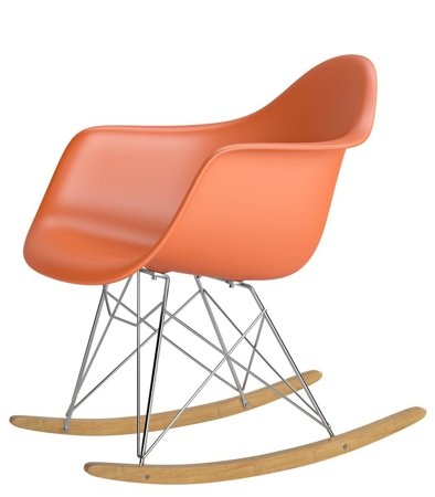 Krzesło P018 RR PP inspirowane RAR pomarańczowe