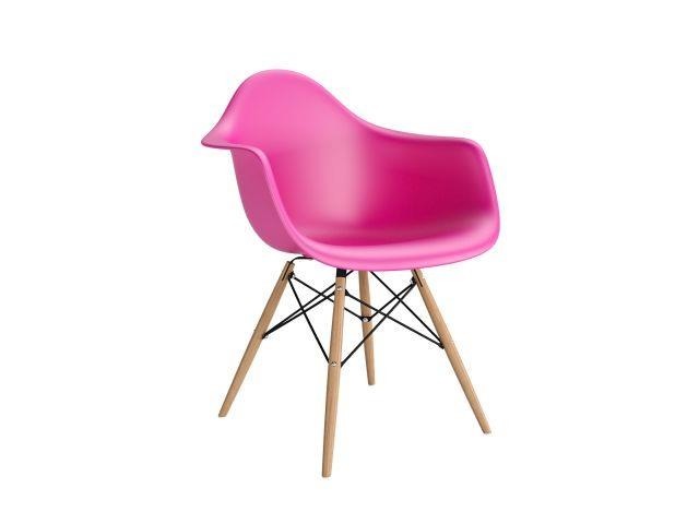 Krzesło P018W PP różowy