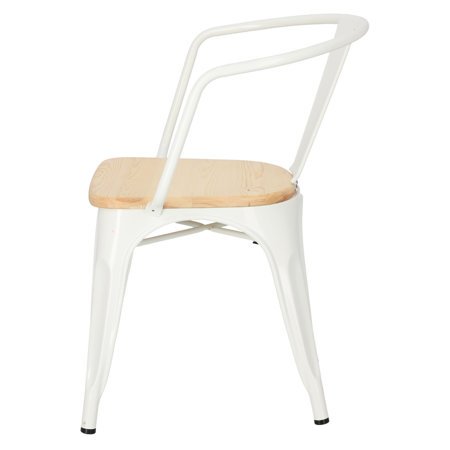 Krzesło Paris Arms Wood sosna naturalna/biały