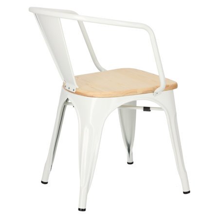 Krzesło Paris Arms Wood sosna naturalna/biały