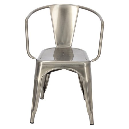 Krzesło Paris Arms  inspirowane Tolix metaliczne metalowe