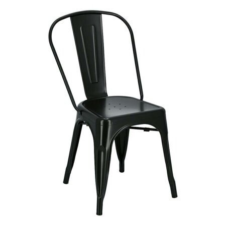Krzesło Paris czarne inspirowane Tolix    Outlet
