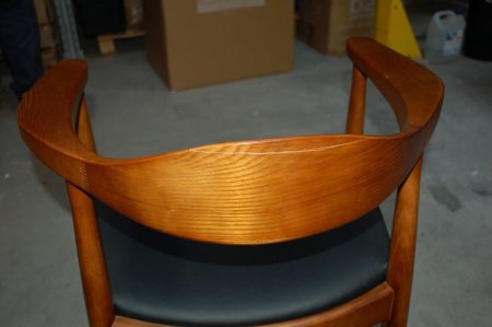 Krzesło President brązowy ciemny outlet