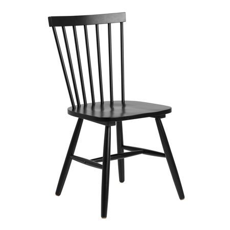 Krzesło Riano czarne drewniane