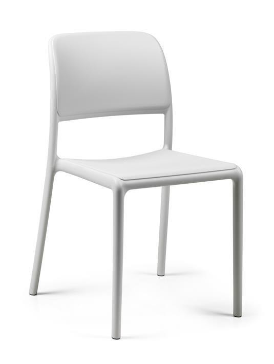 Krzesło Riva białe z tworzywa