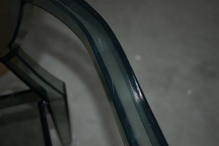 Krzesło Royal szary transparent outlet