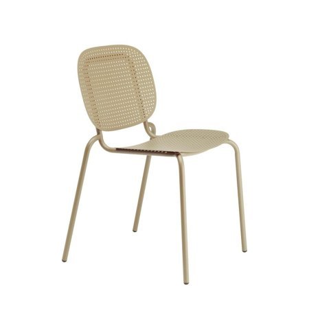 Krzesło SI-SI Dots szare metalowe