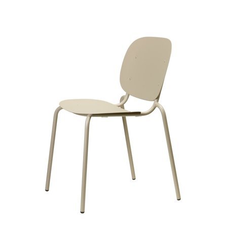 Krzesło SI-SI szare metalowe