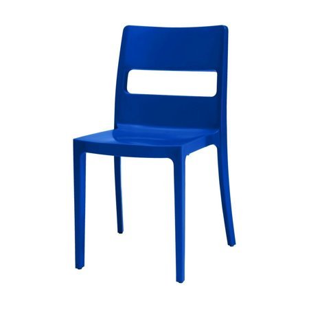 Krzesło Sai niebieskie ciemne z tworzywa