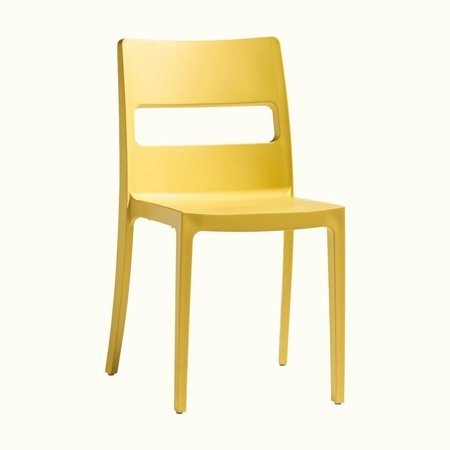 Krzesło Sai żółte z tworzywa
