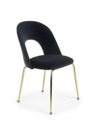 Krzesło Solin czarne/ złote