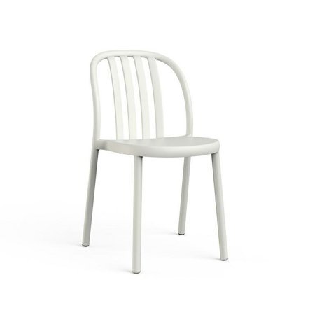 Krzesło Sue Lama białe z tworzywa