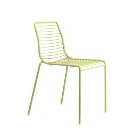 Krzesło Summer zielone metalowe