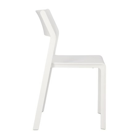 Krzesło Trill białe z tworzywa