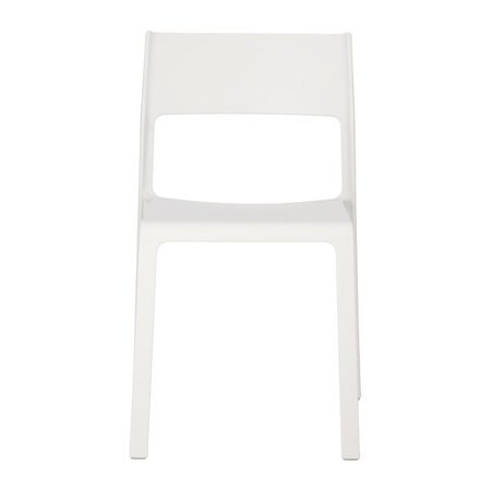 Krzesło Trill białe z tworzywa