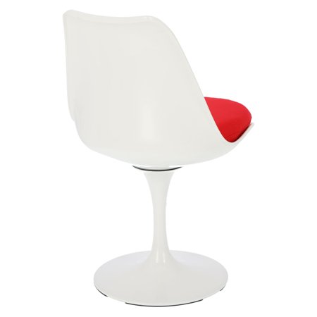 Krzesło Tul inspirowane Tulip Chair biały/czerwony