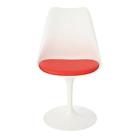 Krzesło Tulip Basic białe/czerwony