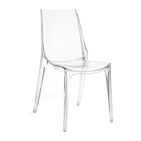 Krzesło Vanity transparentne z tworzywa