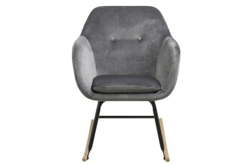 Krzesło bujane Emilia VIC dark grey