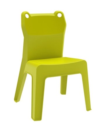 Krzesło dziecięce Jan Frog zielone