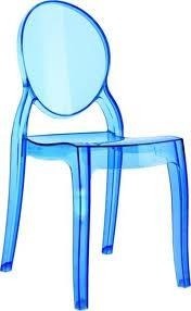 Krzesło dziecięce Mia niebieskie