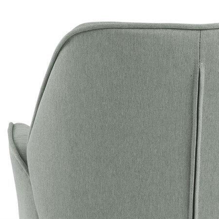 Krzesło obrotowe Aura light grey /black tapicerowane