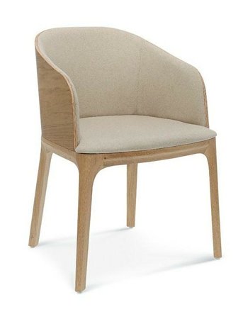 Krzesło z podłokietnikami Fameg Arch B-1801 buk CATB premium