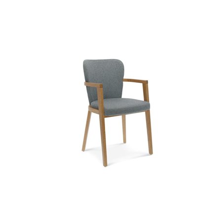 Krzesło z podłokietnikami Fameg Lava CATC buk premium