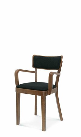 Krzesło z podłokietnikami Fameg Solid B-9449/1 CATA dąb premium