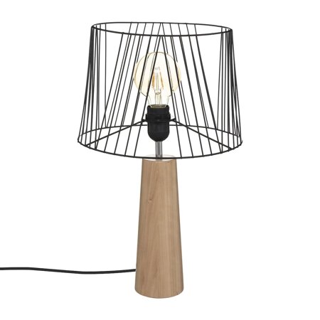 Lampa Joe czarna/ naturalna