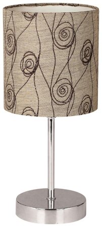 Lampa stołowa Emily 1x40W E14 beżowa