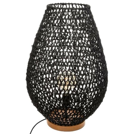 Lampa stołowa Etel 55cm czarna