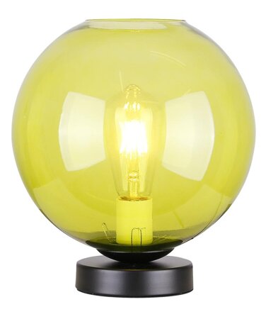 Lampa stołowa GLOBE 1x60W E27 zielony