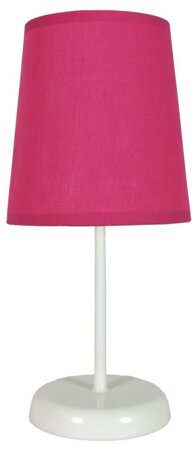 Lampa stołowa Gala lampka 1x40W E14  fuksja