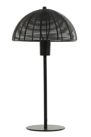 Lampa stołowa KLOBU czarna mat 35x45