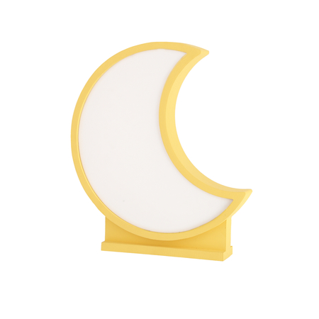 Lampa stołowa Moon 12W LED 3000K iq kids  złoty