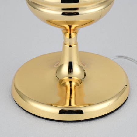 Lampa stołowa QUEEN złoto czarna 18 cm