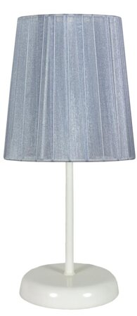 Lampa stołowa Rifasa 1x40W E14 szara