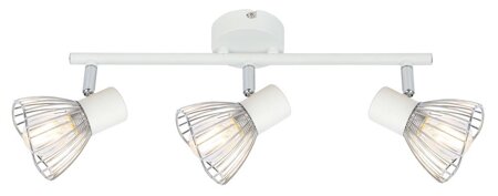 Lampa sufitowa Fly listwa 3x40W E14  biały/chrom