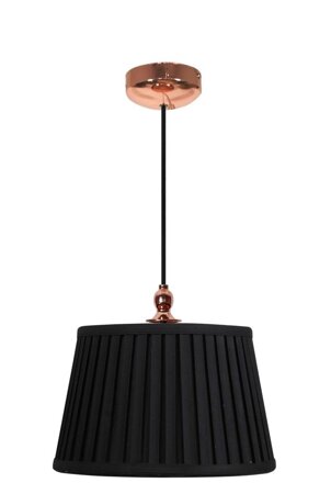 Lampa wisząca Amore 1x60W E27 stożek czarny