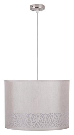 Lampa wisząca Arabesca 33x33x24 1x60W  E27 kremowy (abażur 77-19441 z zawiesiem 85-10608)