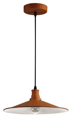 Lampa wisząca Barn 36 talerzowy 1x60W  E27 brązowy