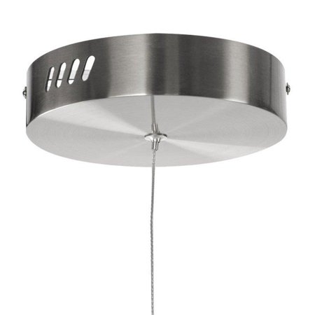 Lampa wisząca CIRCLE 40 LED nikiel szczotkowany 40 cm