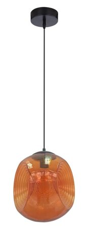 Lampa wisząca Club 28 1x60W E27  pomarańczowy