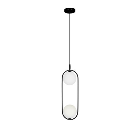 Lampa wisząca Cordel 2x28W G9 czarny