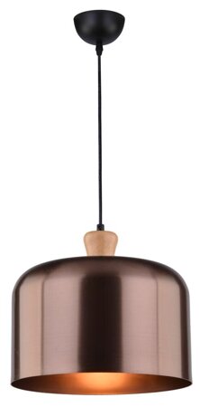 Lampa wisząca DICTORIA 30 1X40W E27  BRĄZOWY