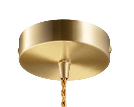 Lampa wisząca JUPITER  złota 30 cm