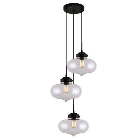 Lampa wisząca London Loft 1 CO clear