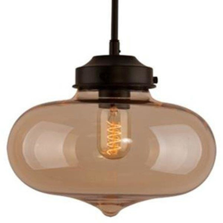Lampa wisząca London Loft 1 bursztynowa
